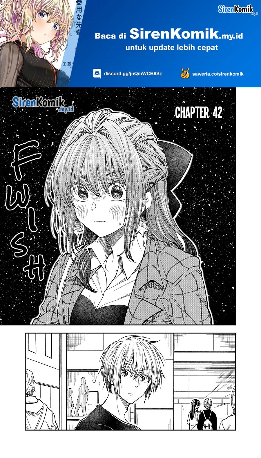Awkward Senpai Serialization Chapter 42 Gambar 2